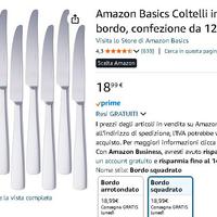 set coltelli inox