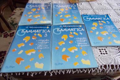 Libro quaderno grammatica 1^2^3^4^5^