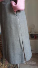 Gonna color bianco e nero (occhio di pernice)Tg.44