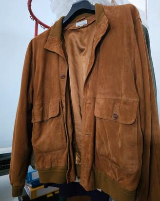 giubbotto in vera pelle uomo