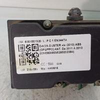 ABS DACIA Duster 1° Serie 0265800903/0265232384 K