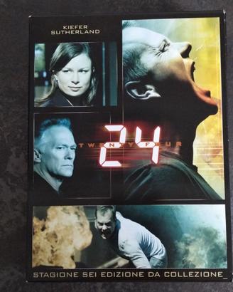 24 Giorno 6 Stagione 6 (Box 7 Dvd Serie Tv ITA)
