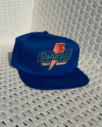 Cappellino Gatorade vintage snapback blu