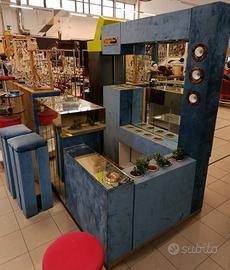 Mobile bar dry Hollywood Regency WILLY RIZZO