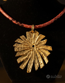 Collier Sole oro giallo 18kt