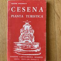 Pianta turistica Cesena scala 1:8000