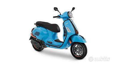 VESPA GTS SUPER SPORT 125 BLU ECCLETTICO PRONTA CO