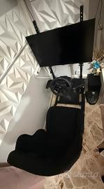 Postazione Sim Racing Monitor Samsung Logitech g29