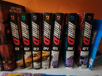 manga, fumetto auto 