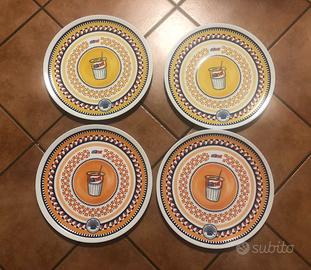 Set 4 piatti pizza Estathè Sorbillo Nuovi