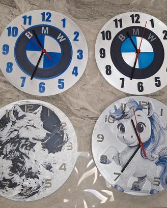 orologio da parete con meccanismo al quarzo