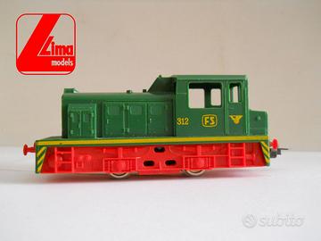 Lima Italia trenini: Locomotore da manovra FS 312