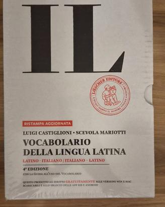 Vocabolario della lingua latina 4 edizione