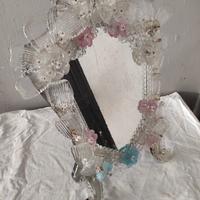 Specchiera anni 50-60 vetro murano