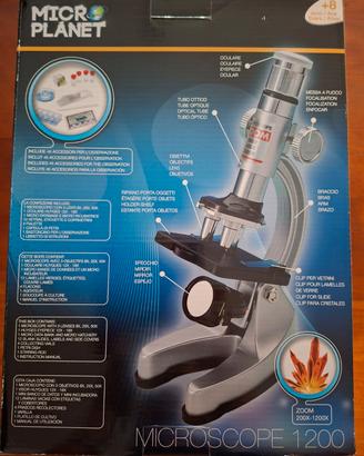 Microscopio Micro Planet 1200x