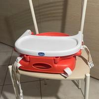 Chicco Rialzo Sedia Pocket Snack Poppy Red