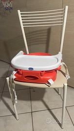 Chicco Rialzo Sedia Pocket Snack Poppy Red