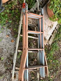Scala Ercolina  telescopica a forbice