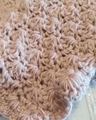 Copertina per carrozzina rosa pallido