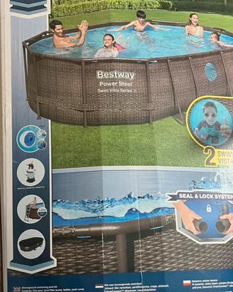 Piscina bestway power steel swim vista serie II