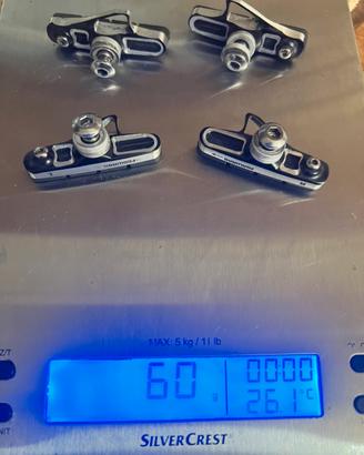 Pattini freni rim leggeri per shimano