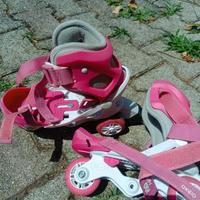 pattini a rotelle bambina