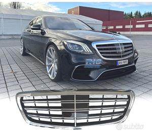 GRIGLIA MERCEDES W222 14-20CROMATA NIGHT VIEW
