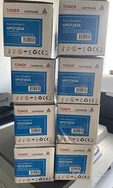 8 Toner compatibile Hp CF283A 83A NERO