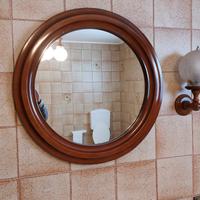 lampadario applique e specchio