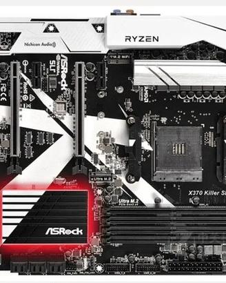 ASROCK X370 KILLER SLI + AMD Ryzen 5 5600