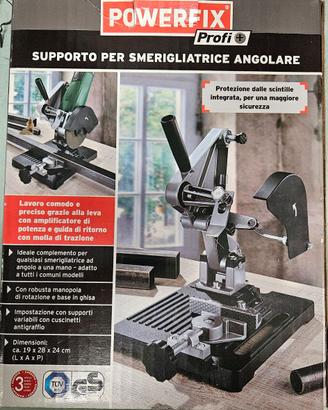 supporto per smerigliatrice