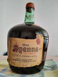 Vino Spanna Antica Borgata Bottiglione 5L 1973