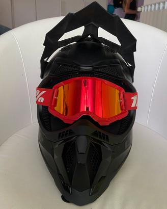 Casco LS2 con visiere da cross