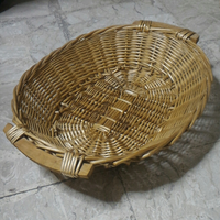 Cesto in vimini - Porta oggetti (Anni 50)