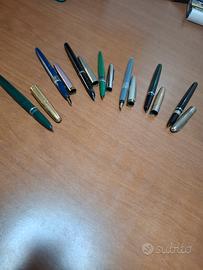 Lotto penne stilografiche vintage