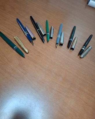 Lotto penne stilografiche vintage
