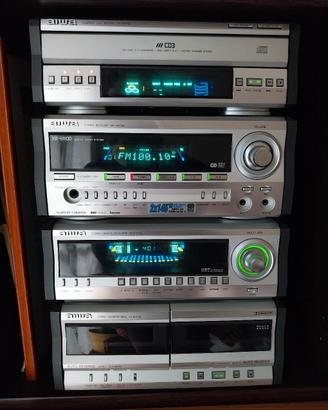 Sistema stereo AIWA NH1100 completo