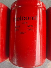Condensatori elettrolitici di potenza