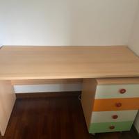 Scrivania + cassattiera + scaffale NON SPEDISCO