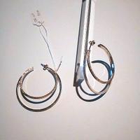 Orecchini ak436 in Argento 925 Rodiato, Diamantato