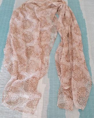 Sciarpa/Stola leggera - Stampa arabeschi/paisley