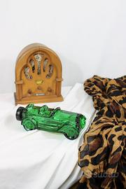 Bottiglia in Vetro a firma di macchina Vintage
