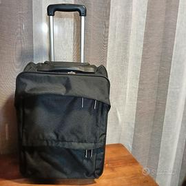 Hugo Boss Trolley nero originale viaggio aereo