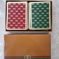 Gucci Carte da Gioco Francesi Vintage Anni '70-80