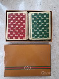Gucci Carte da Gioco Francesi Vintage Anni '70-80