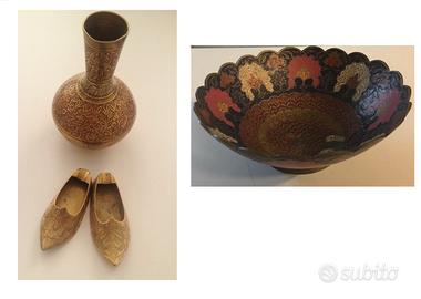 Vasi e posacene indiani (oggettistica indiana)
