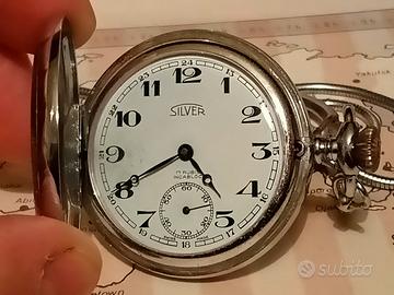 Orologio da tasca argento ALPINA silver