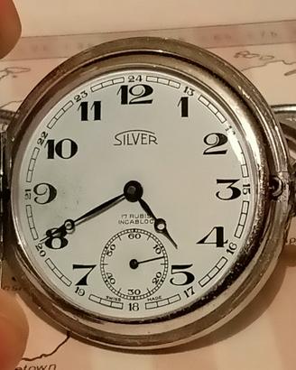 Orologio da tasca argento ALPINA silver