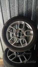 Ruote invernali + cerchi Fiat 500