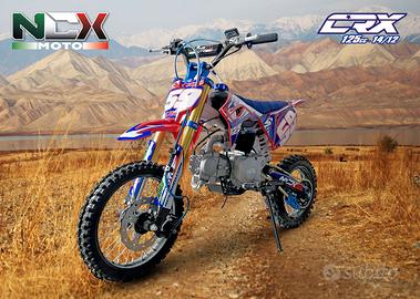 Pitbike crx 125cc 4 marce 14/12 italiano NCX MOTO